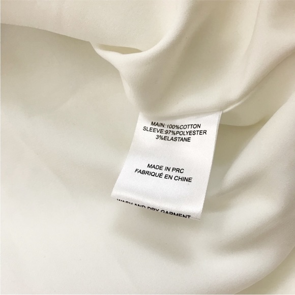 C/MEO Collective White Mini Dress with Bell Sleeves - Picture 10 of 10